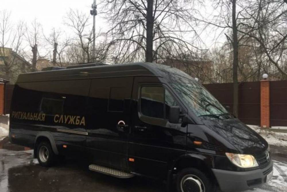 Похоронный фургон заметила миссия ОБСЕ на границе Ростовской области с Украиной