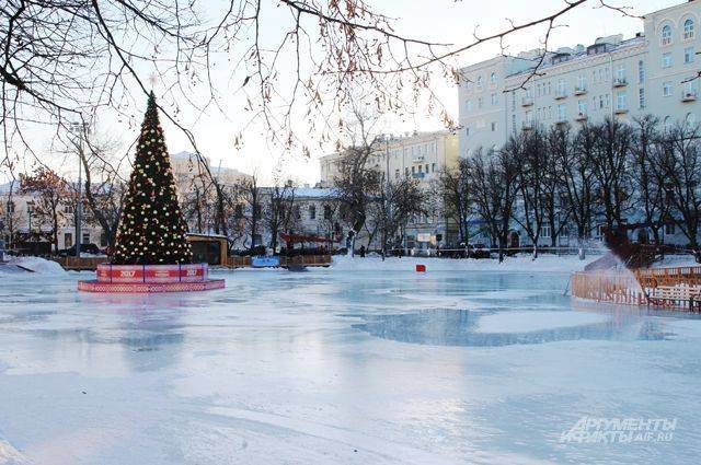 В парках Москвы 27 ноября откроются катки с искусственным льдом