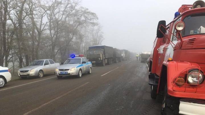 Шесть человек погибли в аварии на Кубани