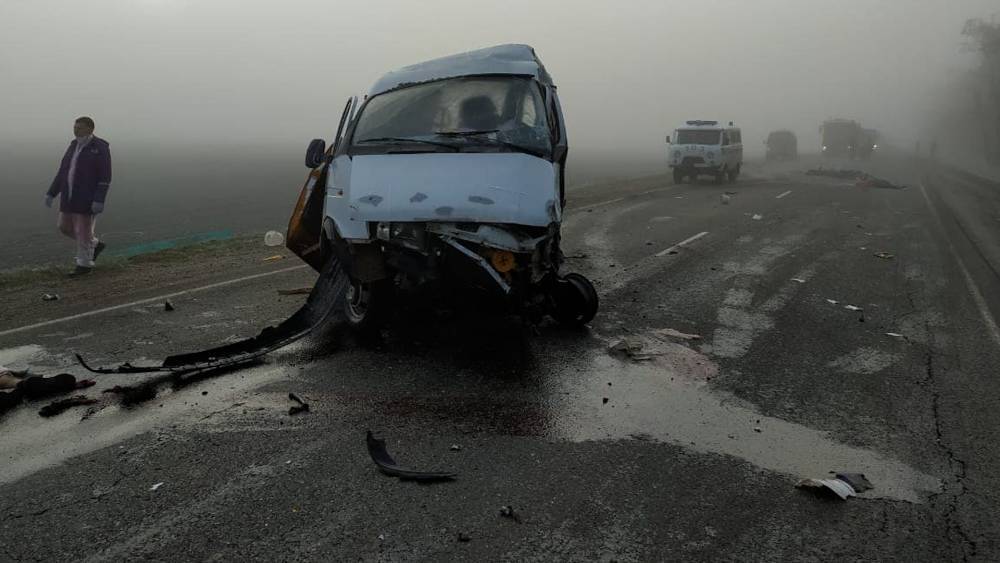 Жертвами автокатастрофы под Краснодаром стали шесть человек.