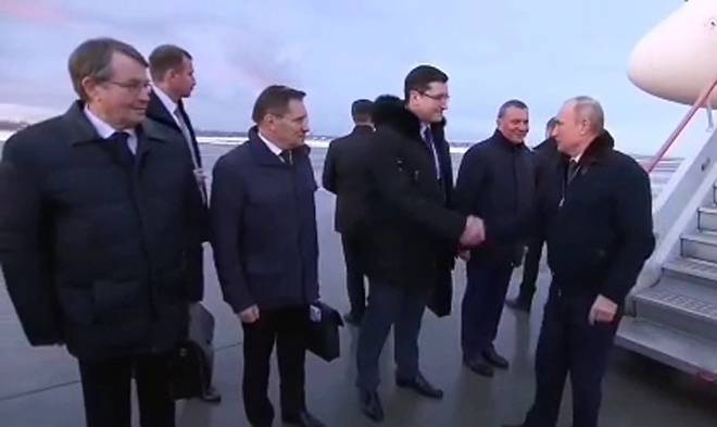 Песков объяснил, почему Путин и Никитин были без масок в Сарове