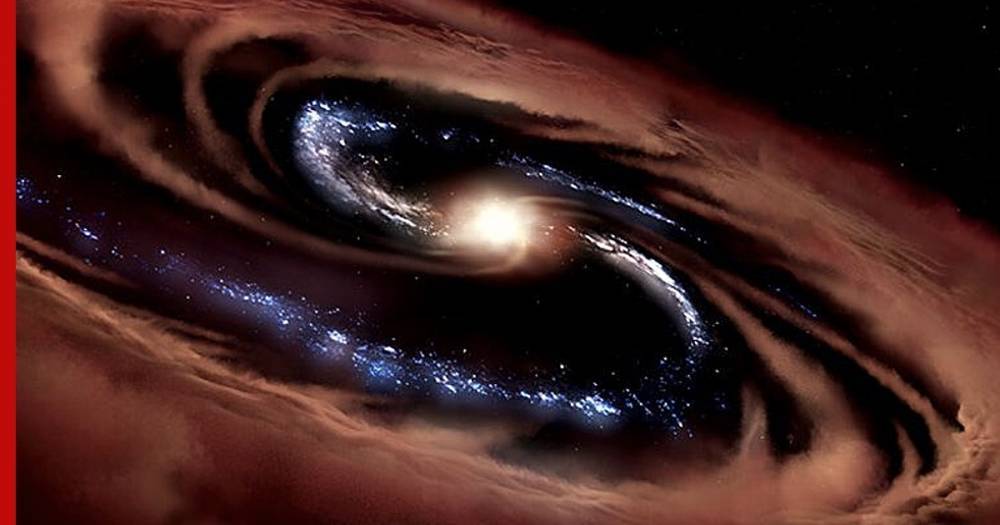 Ученые обнаружили галактику, которая оказалась сильнее черных дыр