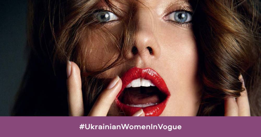Ukrainian Women in Vogue: Алина Байкова