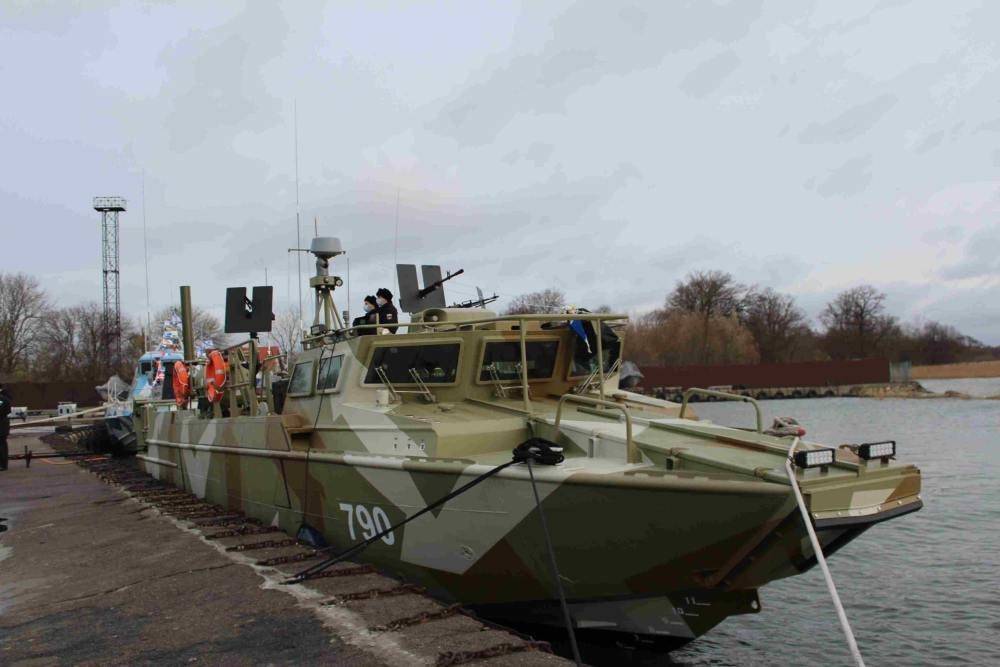 Балтфлот России получил новейший высокоскоростной десантный катер