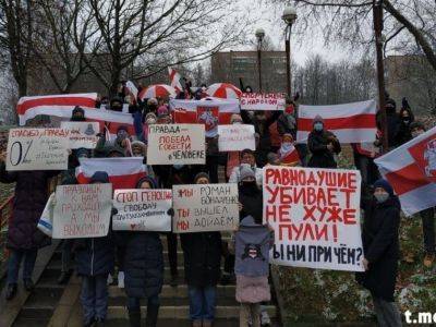 В Минске жестко задерживают участников протеста
