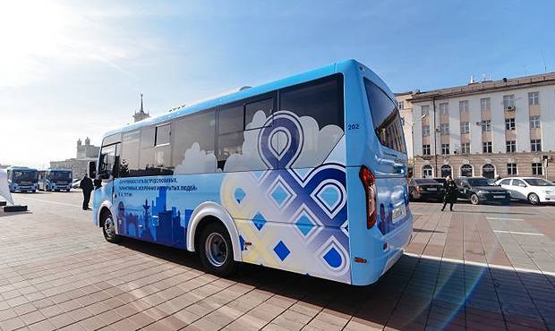 В Улан-Удэ новые автобусы с цитатами Путина за 4,7 млн рублей вышли из строя через неделю после покупки