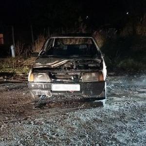 За сутки в Запорожской области сгорели три авто. Фото
