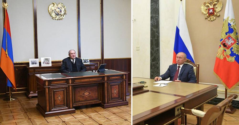 Саркисян попросил Путина помочь вернуть пленных из Азербайджана