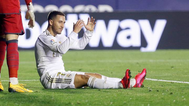 Футболист "Реала" Азар из-за травмы пропустит около трех недель