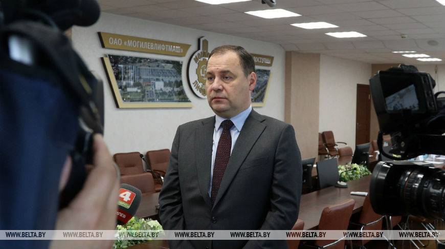 Головченко: "Могилевлифтмаш" - пример грамотных вложений и эффективного менеджмента