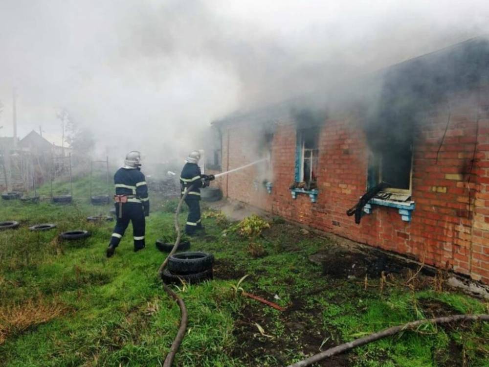 В Черкасской области в результате пожара погибли три человека, среди них 3-летний ребенок