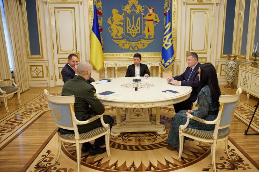Освобожденный Маркив встретился с президентом Зеленским