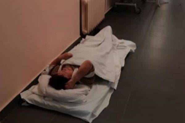 Вологодский Минздрав обвинил лежавших на полу в больнице пациентов в обмане