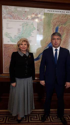 Состоялась встреча Уполномоченного по правам человека в РФ с Главой Республики Бурятия