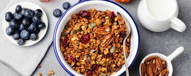 ПП Рецепт Гранолы с орехами и медом