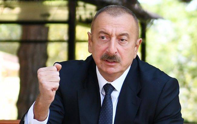 Алиев заявил, что Азербайджан заставил Армению уйти с оккупированной территории