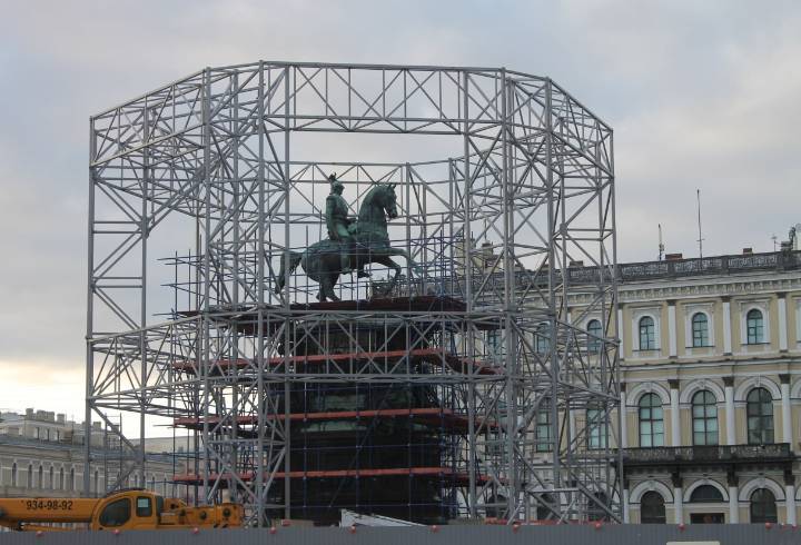 Памятник Николаю I в Петербурге отреставрируют к 2021 году