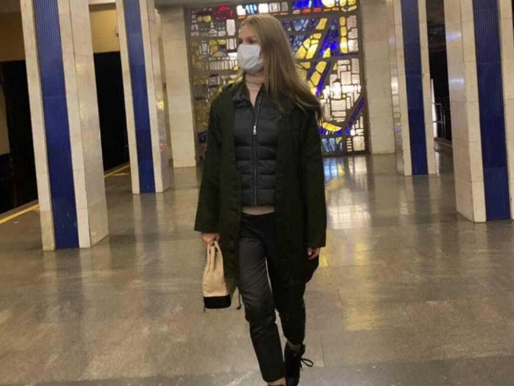 Ольга Фреймут после ссоры с мужем прогулялась по киевскому метро