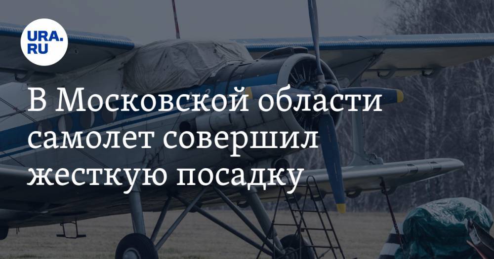 В Московской области самолет совершил жесткую посадку. Есть жертвы