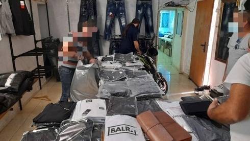 Поддельные товары Gucci в Бат-Яме: контрабанду привозили из Палестинской автономии