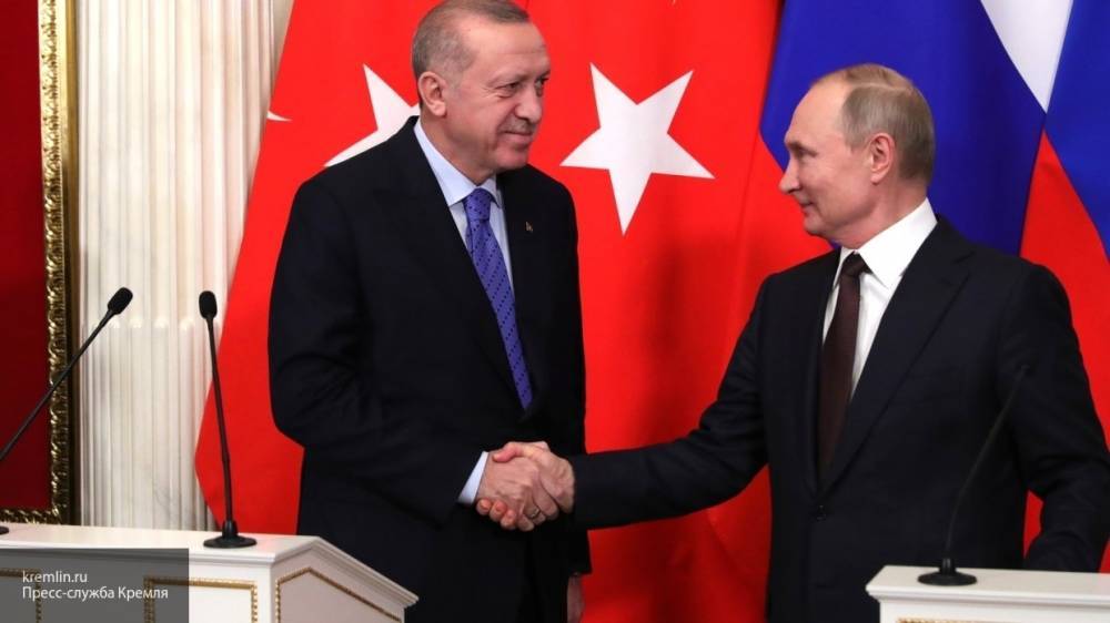 Песков: Путин и Эрдоган обсуждали тему Нагорного Карабаха