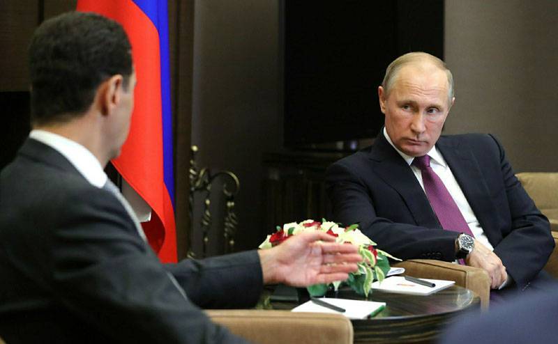 Путин заявил о ликвидации очага терроризма в Сирии