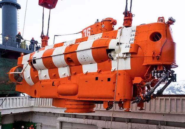 Российский флот получит глубоководные аппараты для работы в условиях Арктики