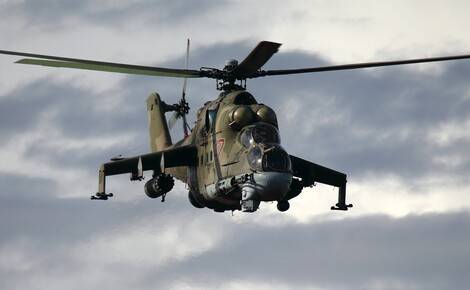 МЧС Армении сообщает о крушении российского вертолета рядом с границей Азербайджана