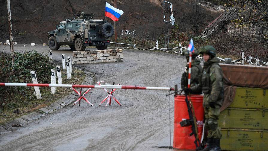 Российские миротворцы контролируют безопасность Лачинского коридора в Карабахе