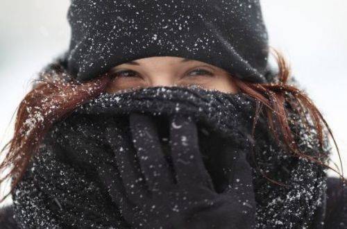 Атмосферный фронт принес холода: как началвсь зима в Украине