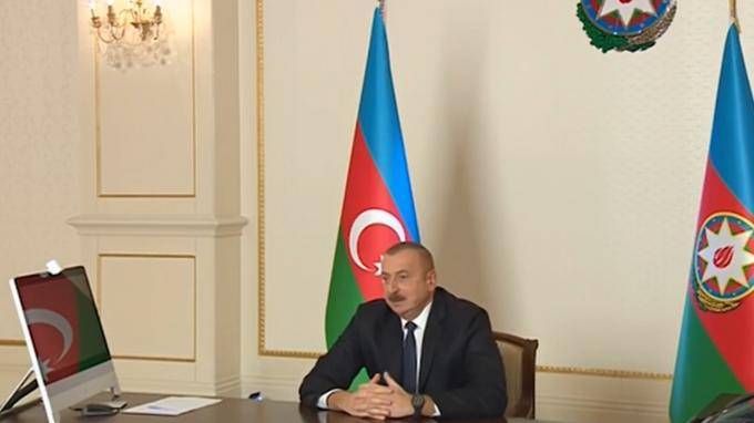 Алиев заявил о продолжении процесса обмена телами и пленными в Карабахе