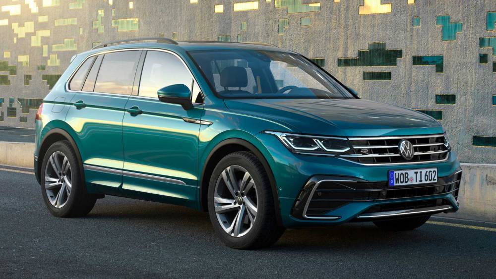 Volkswagen назвал комплектации обновленного Tiguan для России