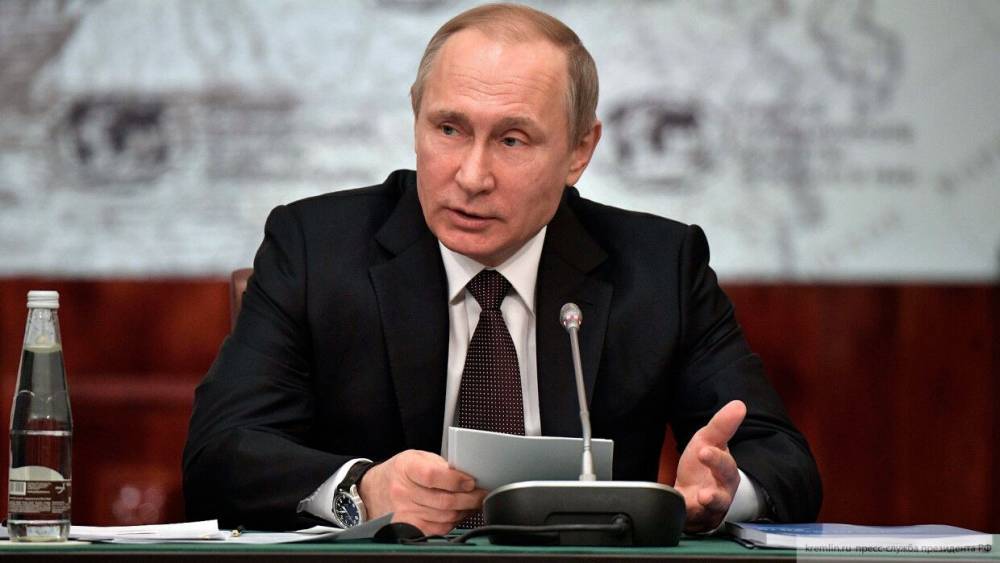 Путин отметил успехи Русского географического общества