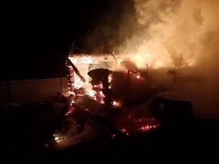 В Башкирии за ночь двое мужчин погибли в пожарах