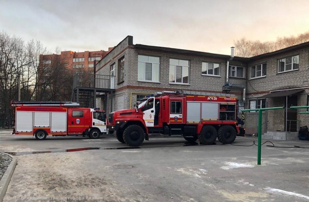 В детском саду в Рязани произошло задымление