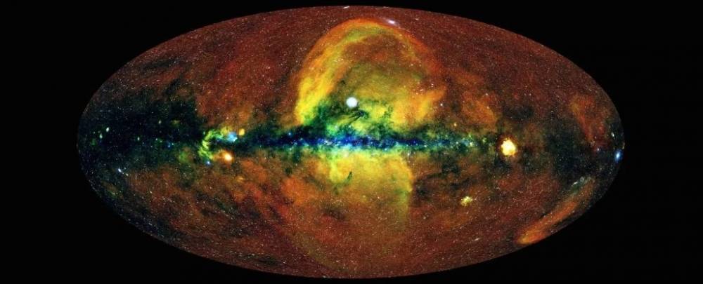 Астрономы обнаружили гигантские рентгеновские пузыри вокруг галактики