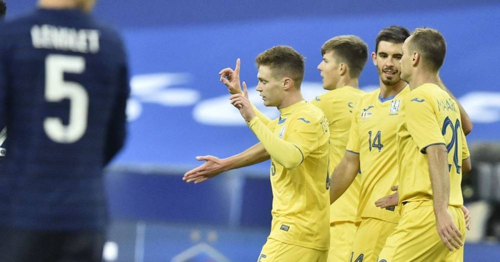 Украина удержалась в топ-25 футбольных сборных планеты по итогам 2020 года