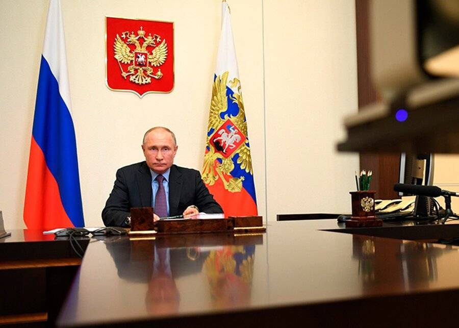 Путин оценил реакцию России на переход в онлайн-формат из-за коронавируса