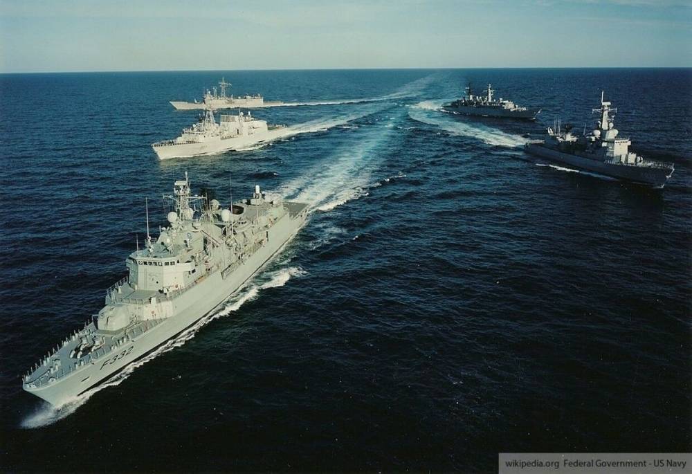 Группа кораблей НАТО подошла к месту строительства "Северного потока — 2"
