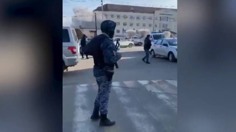Видео с места самоподрыва боевика в Карачаево-Черкесии