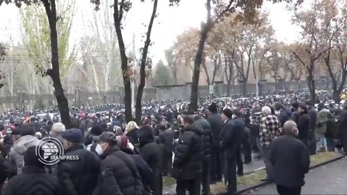 В Армении арестованы около 40 участников акций протеста