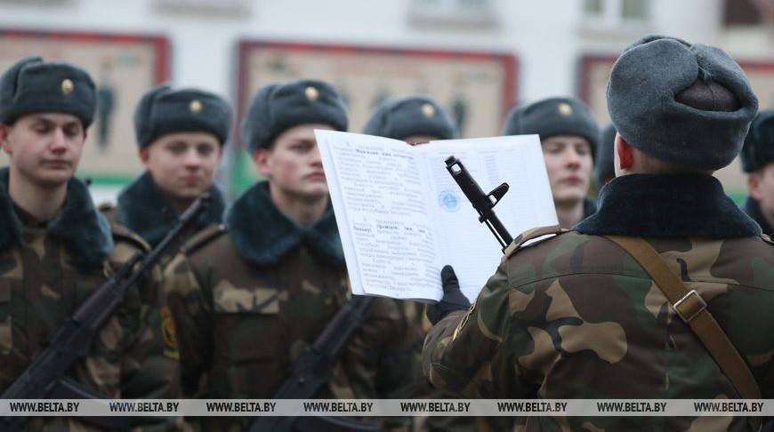 ФОТОФАКТ: Военная присяга и День открытых дверей прошли в 188-й гвардейской инженерной бригаде в Могилеве