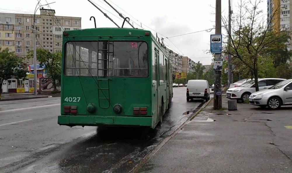 В Киеве троллейбусы не поедут ночью: график работы маршрутов