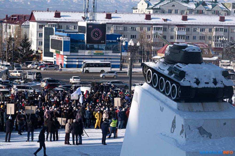 Правительство субъекта РФ разрешило митинг против себя