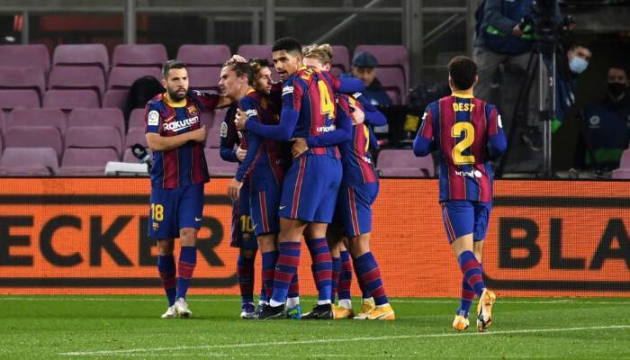 Барселона победила Леванте благодаря голу Месси