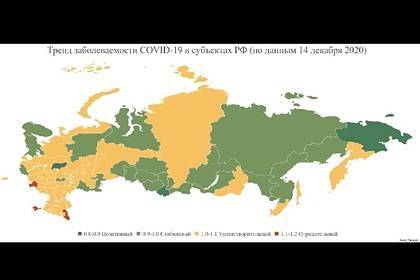 Эксперт перечислил находящиеся в «красной зоне» по COVID-19 регионы России