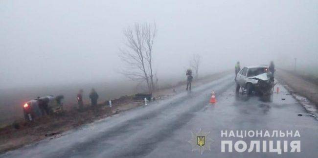 В ДТП под Одессой пострадали семь человек, в том числе и трое детей