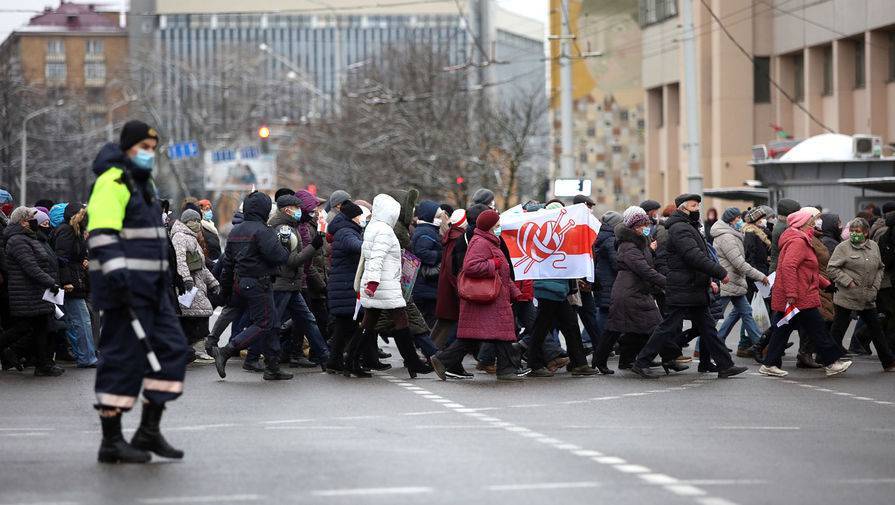 Силовики провели задержания на «марше пенсионеров» в Минске