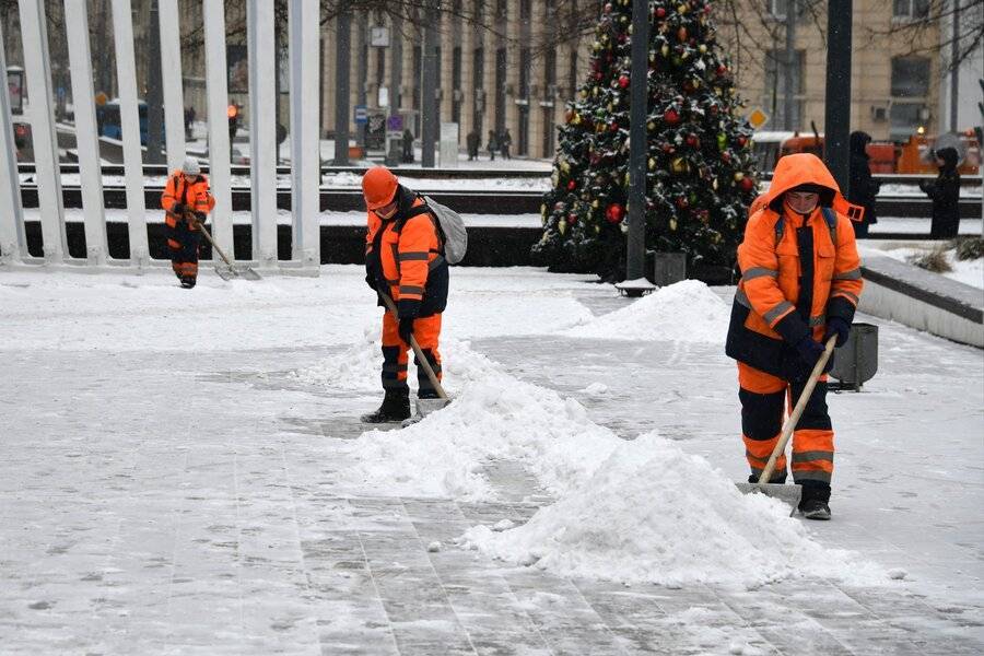 В канун Нового года Москву ожидают несколько мощных снегопадов