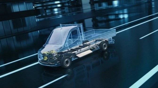 Mercedes-Benz представил новую платформу для электрических LCV